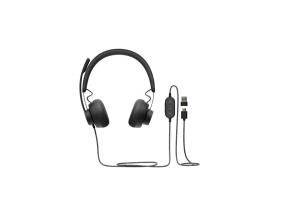 Logitech Zone Wired UC Headset, Dark grey