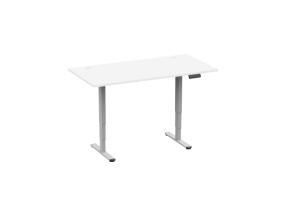 Adjustable Height Table Up Up Bjorn II Gray, Table top M White