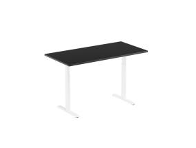 Adjustable Height Table Up Up Bjorn White, Table top L Black