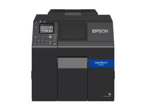 Epson ColorWorks C6000Ae (BK) Industrial Label Printer Inkjet Colour 119 mm/sec USB LAN