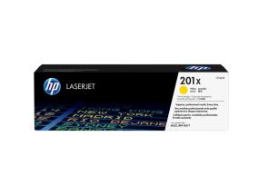 HP 201X (CF402X) Toner Cartridge, Yellow