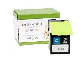 Compatible Static-Control Lexmark 802HC (80C2HC0), Cyan, 3000 p.