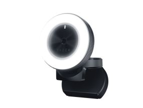 Razer RZ19-02320100-R3M1 Kiyo Webcam, Gaming Camera for Streaming, 4 MP, Full HD 1080p, USB, Black