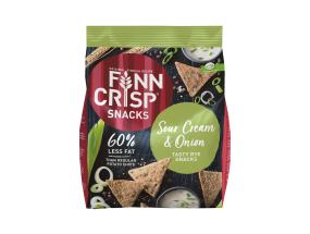 FINN CRISP rukkisnäkid hapukoore ja sibulaga 150g