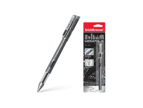 Geelpliiats korgiga ERICH KRAUSE Megapolis 0,5mm must