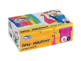 Guaššvärvid Fiorello 6 värvi x 20ml