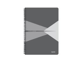 Kaustik spiraalköites A4 ruuduline kartongkaaned LEITZ Office 90 lehte hall