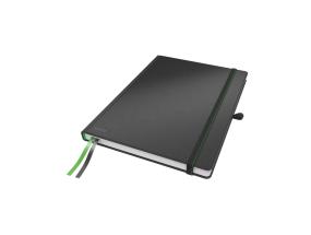 Kaustik raamatköites A4 jooneline LEITZ Complete 80 lehte must