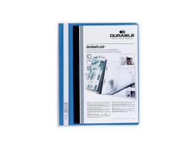 Kiirköitja A4 DURABLE Duraplus esikaane taskuga sinine