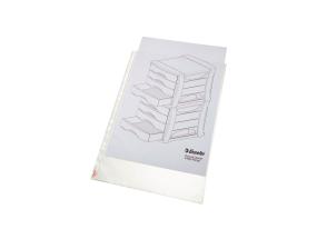 Kiletasku köidetav A3 ESSELTE 85mic vertikaalne ülevalt avatud matt 50tk