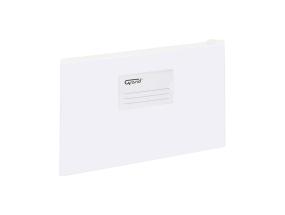 Kileümbrik A5 Zip kinnitusega läbipaistev