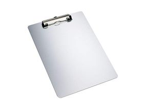 Writing pad without cover ALCO A4 aluminum