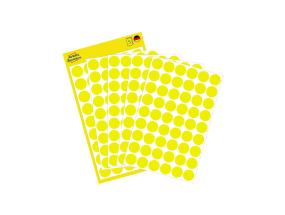 Kleebisetikett AVERY Zweckform Q12mm kollane 270tk (3144)