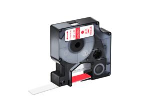 Kleepkirjalint DYMO 45015 12mm punanevalgel analoog