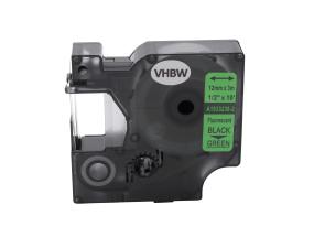 	Kleepkirjalint DYMO Fluorescent 1933238-2 12mm x 3m must/neoon rohelisel analoog