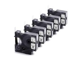 Kleepkirjalint DYMO RHINO 18053 9mm termokahanev toru must/valgel analoog