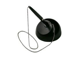 Kliendipliiats, pastapliiats lauale HELIT musta ketiga