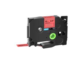 markeerimislint BROTHER TZE-PK31 12mm must/roosal analoog