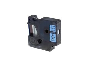 kleepkirjalint Dymo A45016 12mm must/sinisel analoog