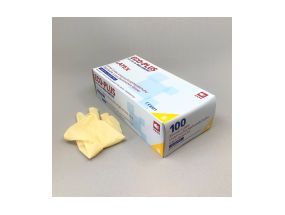 Kummikindad latekskindad 100tk pakis valged S puudrita