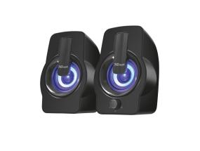 Speaker TRUST Gemi RGB P.M.P.O. 12 Watts 1xAudio-In Black 22948