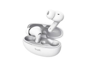 HEADSET EARBUDS YAVI BT ENC/WHITE 25172 TRUST