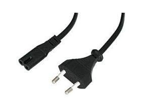 CABLE POWER EURO TO IEC C7/5M 30423 LINDY