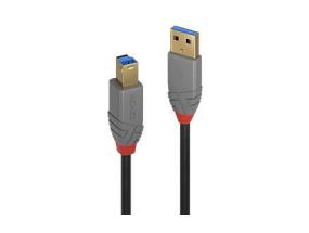 CABLE USB3.2 A-B 1M/ANTHRA 36741 LINDY