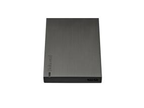 External HDD INTENSO 6028680 2TB USB 3.0 Buffer memory size 8 MB Colour Anthracite 6028680