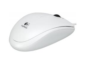 MOUSE USB OPTICAL B100/WHITE OEM 910-003360 LOGITECH