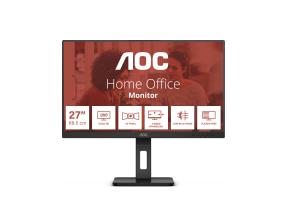 LCD Monitor AOC 27 " 2560 x 1440 pixels Quad HD Native aspect ratio 16:9 Flat Q27E3UMF
