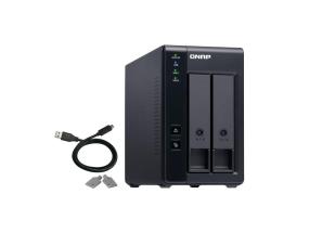 DAS ENCLOSURE 2BAY USB-C/TR-002 QNAP