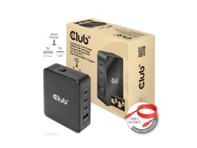 MOBILE TRAVEL CHARGER USB-C/140W GAN CAC-1917 CLUB3D