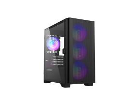 Case MONTECH AIR 100 ARGB MidiTower Case product features Transparent panel Not included MicroATX…