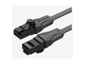 PATCH CABLE CAT.6 UTP/1M BLACK IBABF VENTION