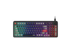 KEYBOARD GAMING BLACK US/FORGE GK110 US MSI