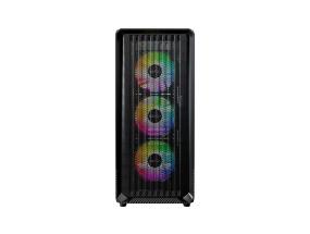 Case MONTECH X5 MidiTower Case product features Transparent panel Not included Colour Black X5(B)