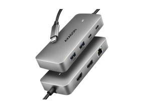 I/O HUB USB-C 3P HDMI DP/0.15M HMC-CUB83X2 AXAGON
