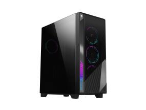 Case GIGABYTE AORUS C500 GLASS MidiTower Not included ATX EATX MicroATX MiniITX Colour Black AC500G