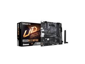 Mainboard GIGABYTE AMD B550 Socket AM4 micro ATX RAM DDR4-SDRAM 4xSlots Wi-Fi Yes Bluetooth Yes…