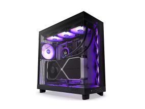 Case NZXT H6 Flow RGB MidiTower Case product features Transparent panel Not included ATX MicroATX…
