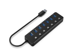 I/O HUB USB3 7PORT/UHB-U3P7P-01 GEMBIRD