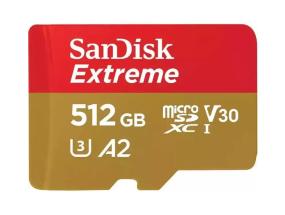 MEMORY MICRO SDXC 512GB UHS-I/W/A SDSQXAV-512G-GN6MA SANDISK