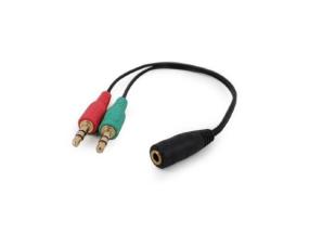 CABLE AUDIO 3.5MM SOCKET TO/2X3.5MM PLUG CCA-418 GEMBIRD