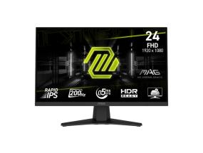 LCD Monitor MSI MAG 244F 23.8" Gaming Matte Panel IPS 1920x1080 16:9 200Hz 0.5 ms Colour Black…