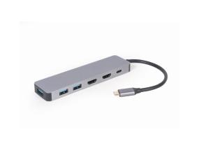I/O ADAPTER USB-C TO HDMI/USB3/3IN1 A-CM-COMBO3-03 GEMBIRD