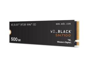 SSD WESTERN DIGITAL Black SN7100 500GB M.2 PCIe Gen4 NVMe 3D TLC Write speed 5800 MBytes/sec Read…