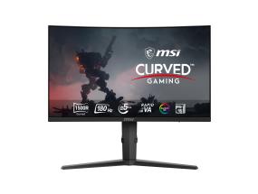 LCD Monitor MSI MAG 275CQRF QD E2 27" Gaming/Curved Swivel Height adjustable Tilt Matte Panel VA…