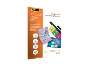 LAMINATOR POUCH STYLISH MATT/A3 80 25PCS 5602201 FELLOWES