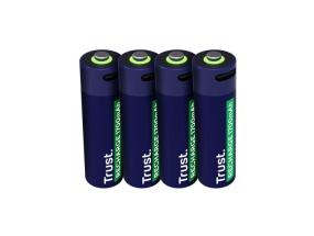 BATTERY RECH. LI-ION AA 1.5V/1700MAH USB-C 4P 25631 TRUST